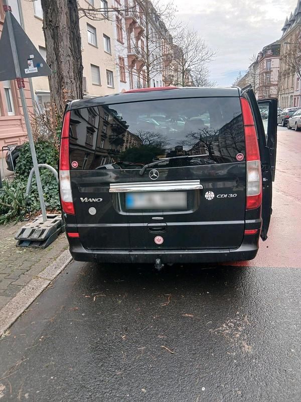 Gebraucht Mercedes Viano 2009 Schwarz Van / Kleinbus