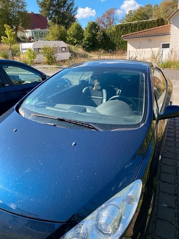 Blau Gebraucht 2008 Peugeot 307 CC Cabrio | 4.250 € (Teuer) - Bild 1/4