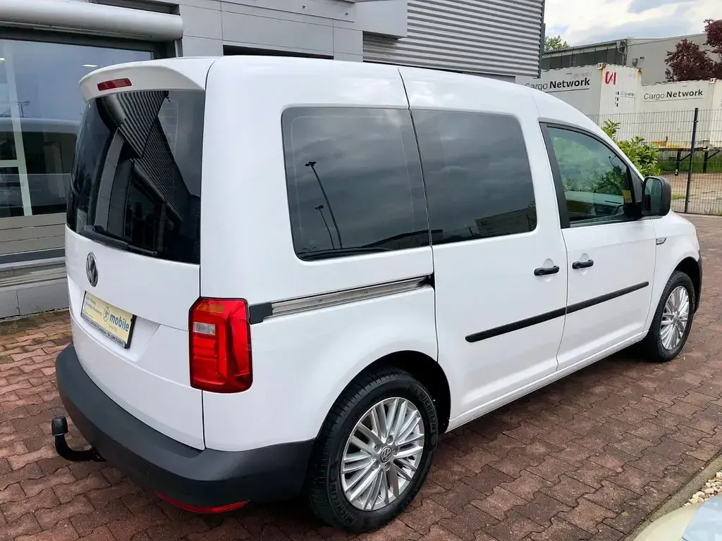 Gebraucht VW Caddy 75 PS (55 kW) 2018 Weiß Van / Kleinbus