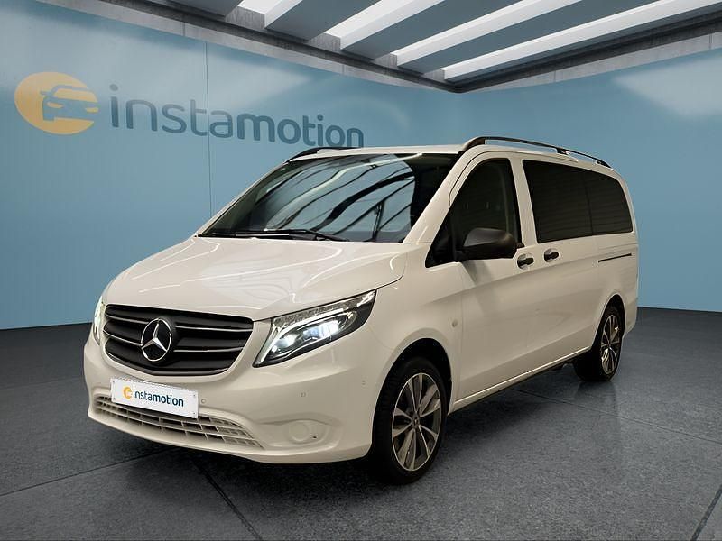 Weiß Gebraucht 2021 Mercedes Vito Van / Kleinbus | 43.849 € - Bild 1/4