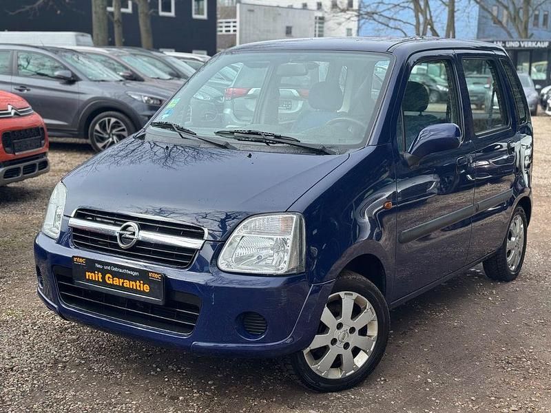 Gebraucht Opel Agila 75 PS (55 kW) 2004 Blau Van / Kleinbus