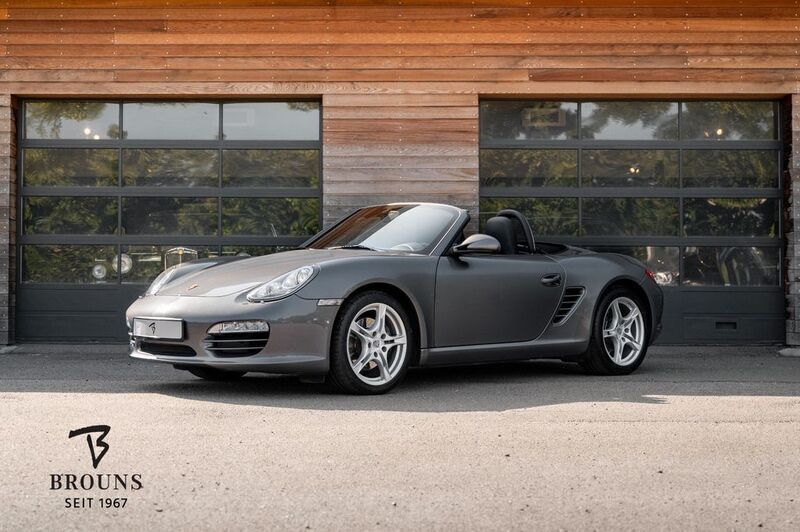 Grau Gebraucht 2009 Porsche Boxster Cabrio | 39.950 € (Teuer) - Bild 1/4
