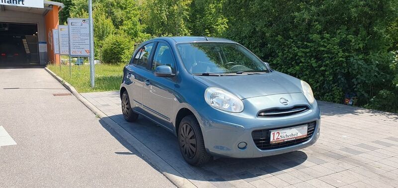 Grau Gebraucht 2011 Nissan Micra Acenta Kleinwagen | 4.490 € (Fairer Preis) - Bild 1/4