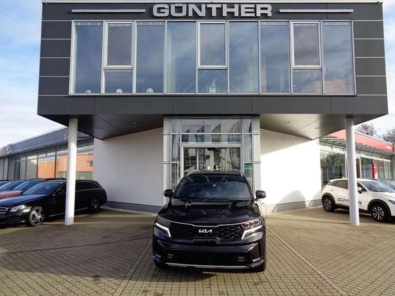 Schwarz Gebraucht 2023 Kia Sorento Platinum SUV | 48.990 € (Teuer) - Bild 1/4