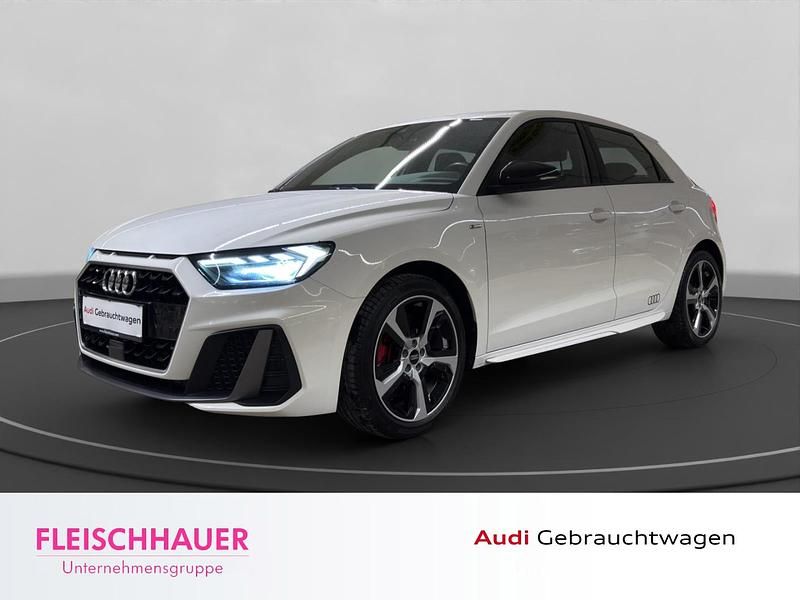 Weiss Gebraucht 2022 Audi A1 Sportback S-Line Kleinwagen | 20.390 € (Superpreis) - Bild 1/4