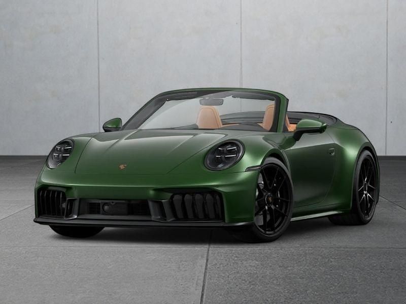 Grün Neu 2025 Porsche 911 Carrera Cabriolet Cabrio | 244.949 € - Bild 1/4