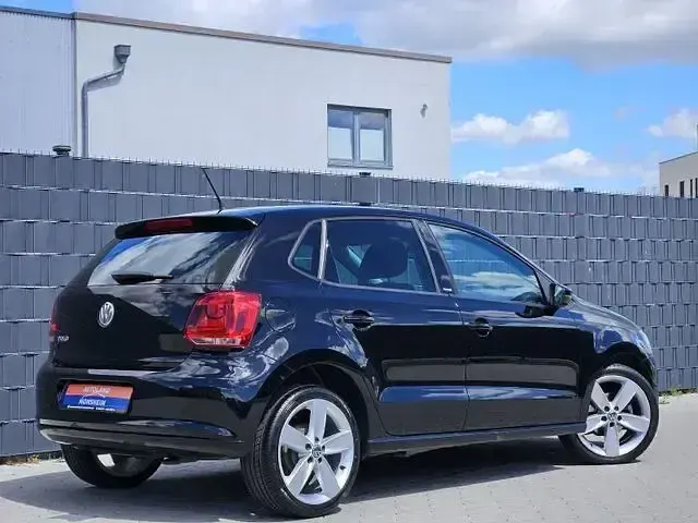 Gebraucht VW Polo Style 69 PS (50 kW) 2012 Schwarz Kleinwagen