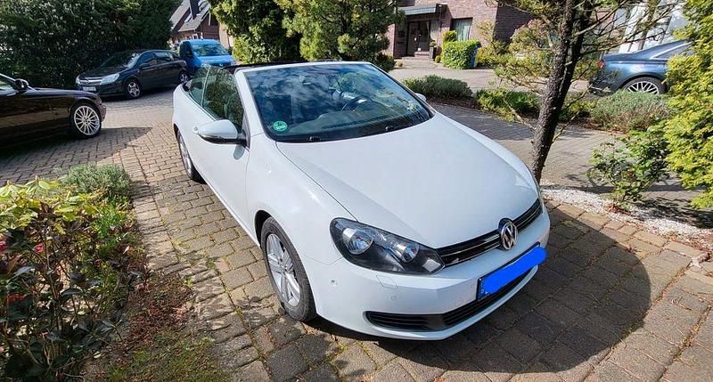 Gebraucht VW Golf Cabriolet 105 PS (77 kW) 2013 Weiß Cabrio