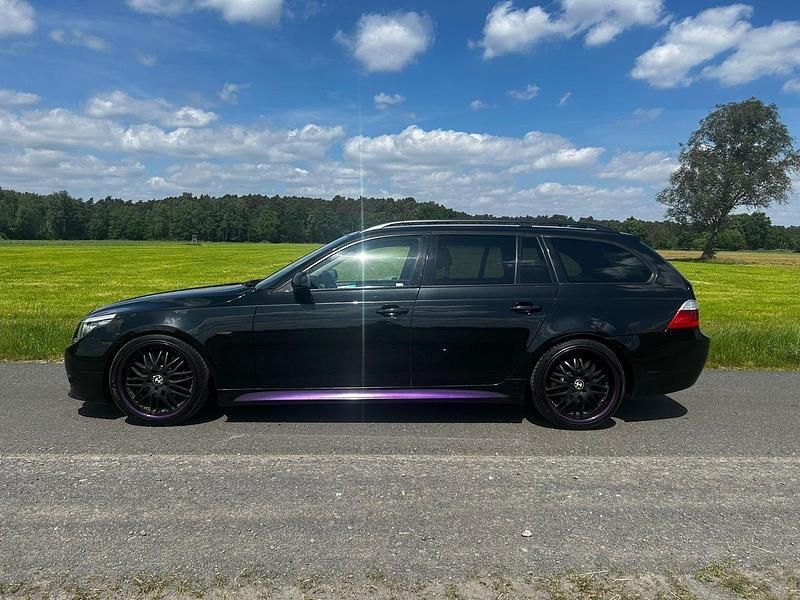 Schwarz Gebraucht 2007 BMW 525 M Sport Kombi | 6.000 € (Fairer Preis) - Bild 1/4