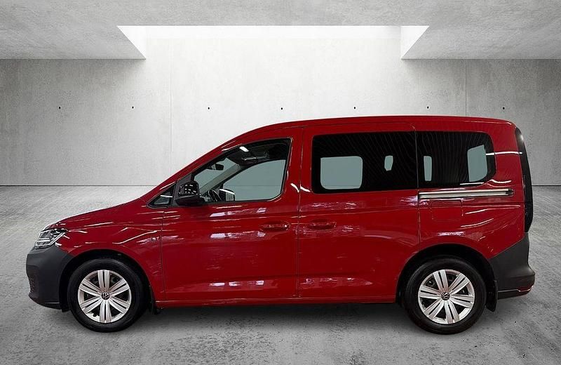 Gebraucht VW Caddy 122 PS (89 kW) 2022 Rot Van / Kleinbus
