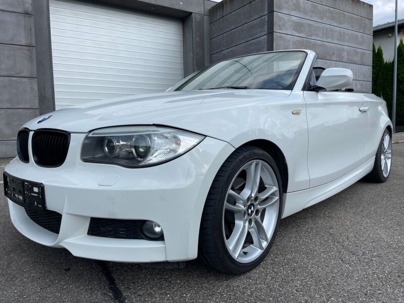 Weiß Gebraucht 2011 BMW 120 Cabriolet M Sport Cabrio | 9.999 € (Fairer Preis) - Bild 1/4