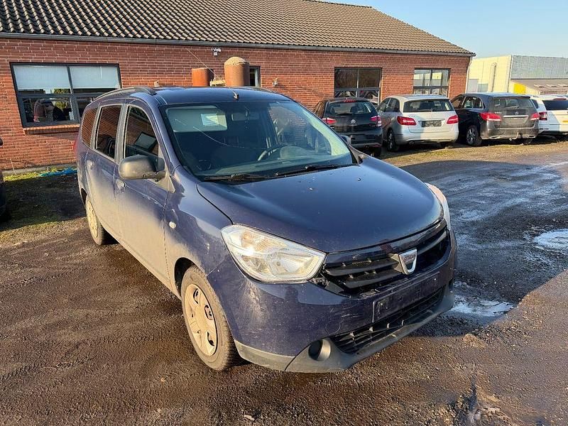 Blau Gebraucht 2014 Dacia Lodgy Ambiance Van / Kleinbus | 2.600 € (Superpreis) - Bild 1/4