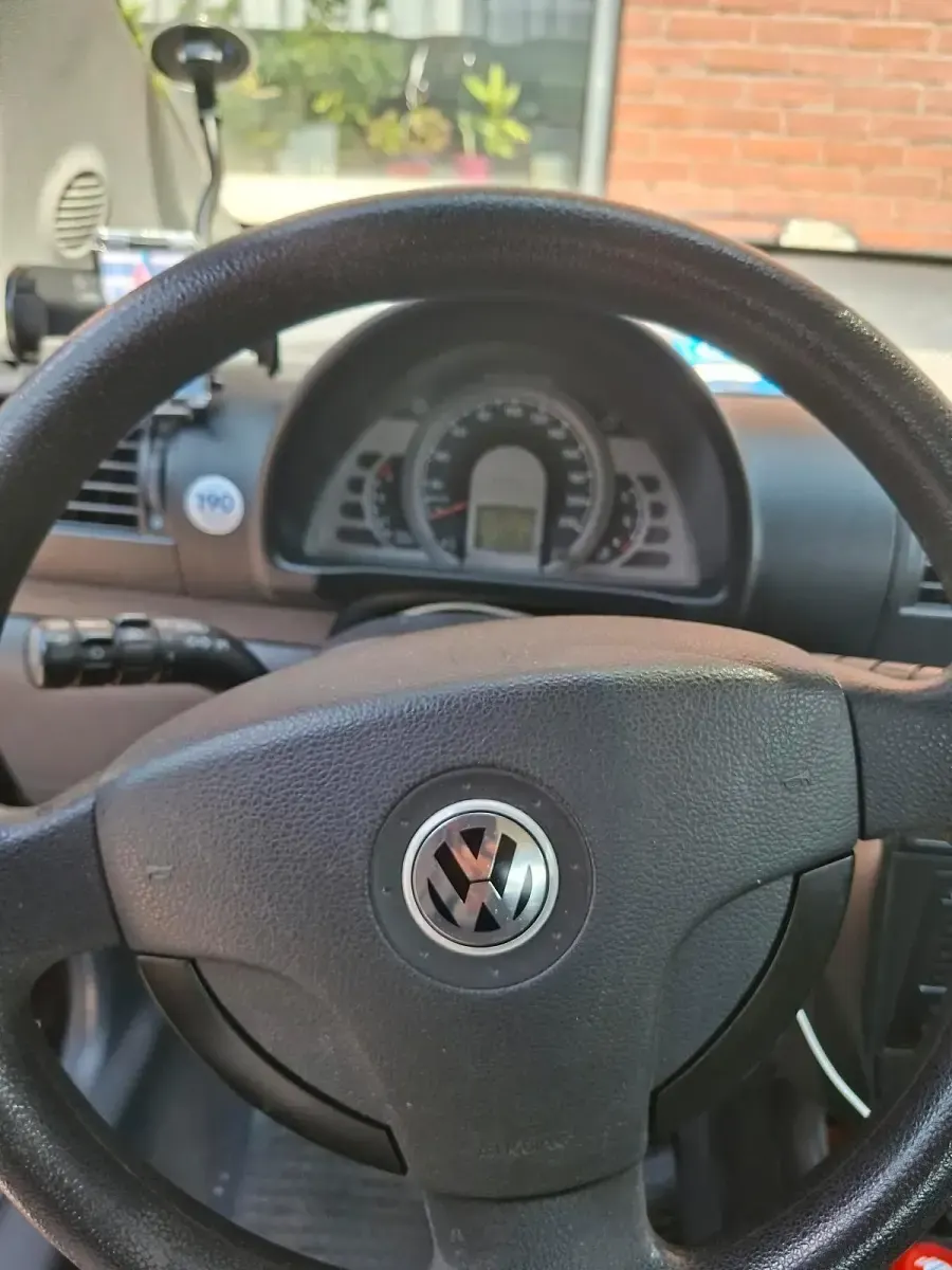 Gebraucht VW Fox 75 PS (55 kW) 2008 Schwarz Kleinwagen