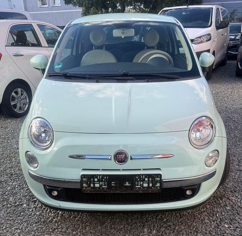 Blau Gebraucht 2015 Fiat 500 Lounge Kleinwagen | 7.500 € (Guter Preis) - Bild 1/4