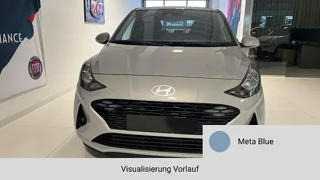 Neu Hyundai i10 GO! 79 PS (58 kW) 2025 (vibrant blue pearl/blau) Kleinwagen