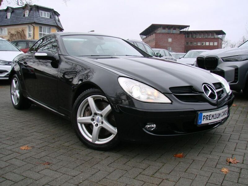 Schwarz Gebraucht 2005 Mercedes SLK350 Cabrio | 11.980 € (Fairer Preis) - Bild 1/4