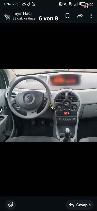 Gebraucht Renault Modus 75 PS (55 kW) 2011 Weiß Van / Kleinbus