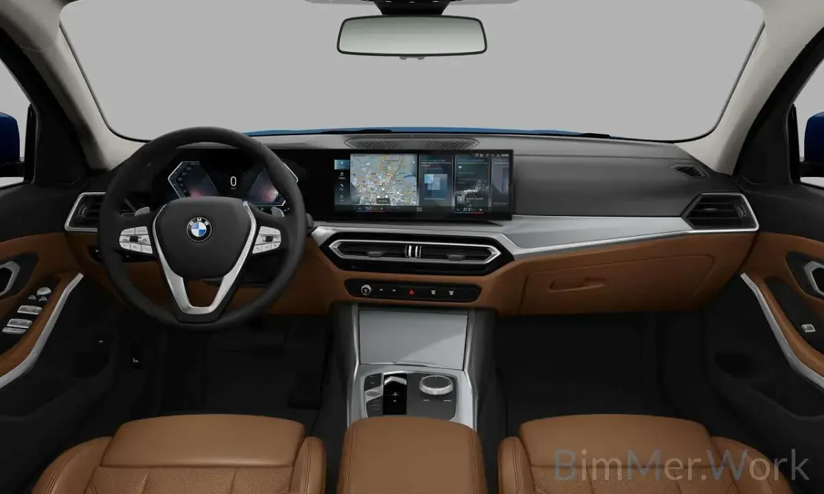 Gebraucht BMW 320 Sport Line 190 PS (139 kW) 2023 Phytonicblau metallicc1mbraun Limousine