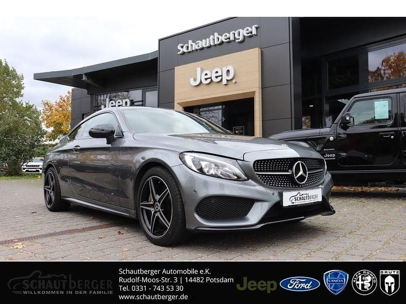 Grau Gebraucht 2017 Mercedes C250 Night Coupé | 22.490 € (Guter Preis) - Bild 1/4