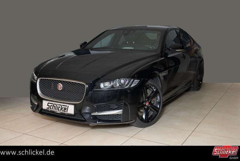 Narvik black Gebraucht 2018 Jaguar XF R-Sport Limousine | 17.850 € (Superpreis) - Bild 1/4