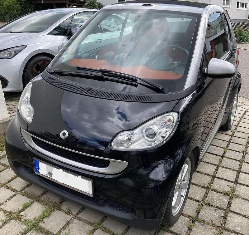 Schwarz Gebraucht 2008 Smart ForTwo Cabrio Cabrio | 3.699 € (Guter Preis) - Bild 1/4