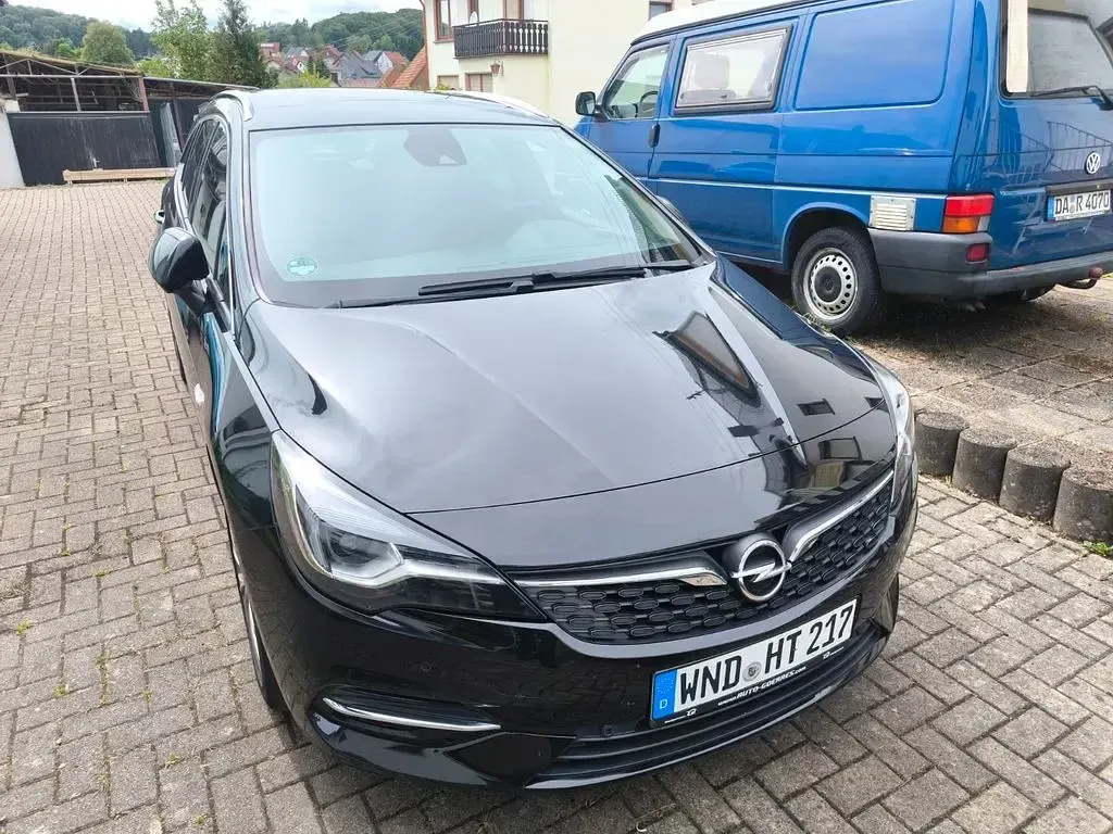Gebraucht Opel Astra Elegance 131 PS (96 kW) 2020 Schwarz Kombi