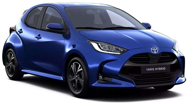 Juniper blue metallic Neu 2025 Toyota Yaris Hybrid Kleinwagen | 24.290 € (Fairer Preis) - Bild 1/4