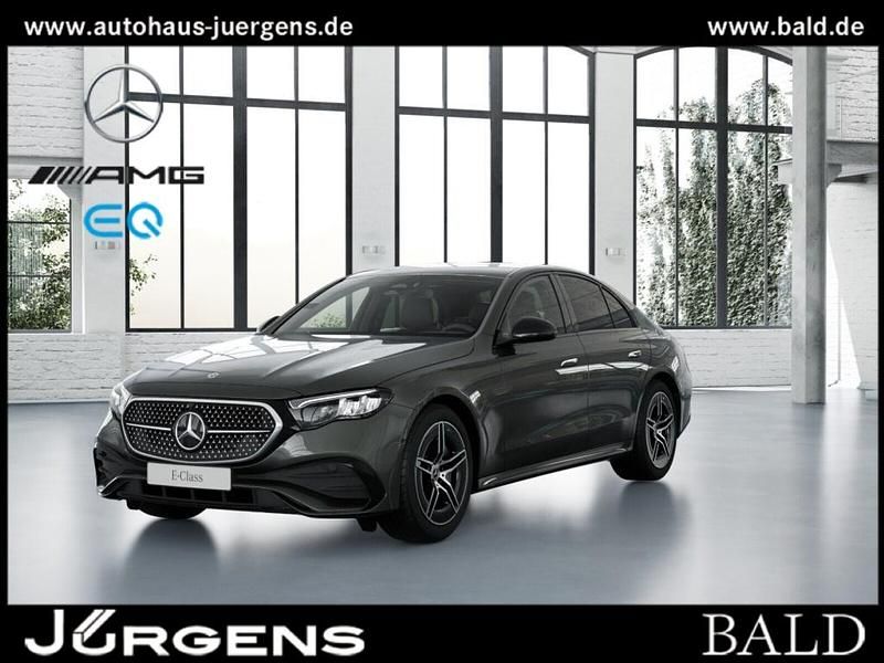 Grau graphitgrau metallic Gebraucht 2024 Mercedes E300 AMG Limousine | 53.850 € (Superpreis) - Bild 1/4