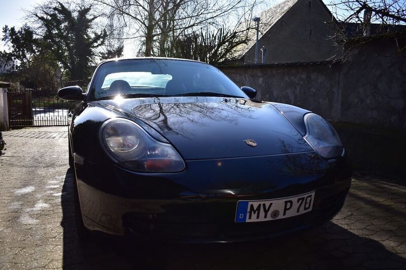 Schwarz Gebraucht 2000 Porsche 911 Carrera 4 Cabriolet Cabrio | 27.600 € (Guter Preis) - Bild 1/4