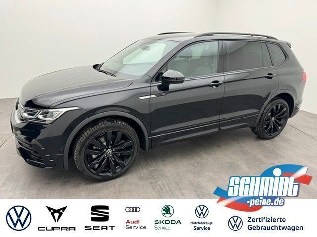 Black metallic Gebraucht 2025 VW Tiguan Allspace R-line SUV | 50.600 € (Teuer) - Bild 1/4