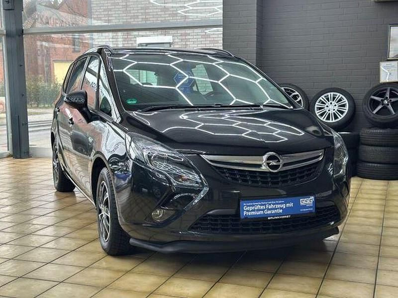 Gebraucht Opel Zafira Tourer drive 120 PS (88 kW) 2016 Schwarz Van / Kleinbus