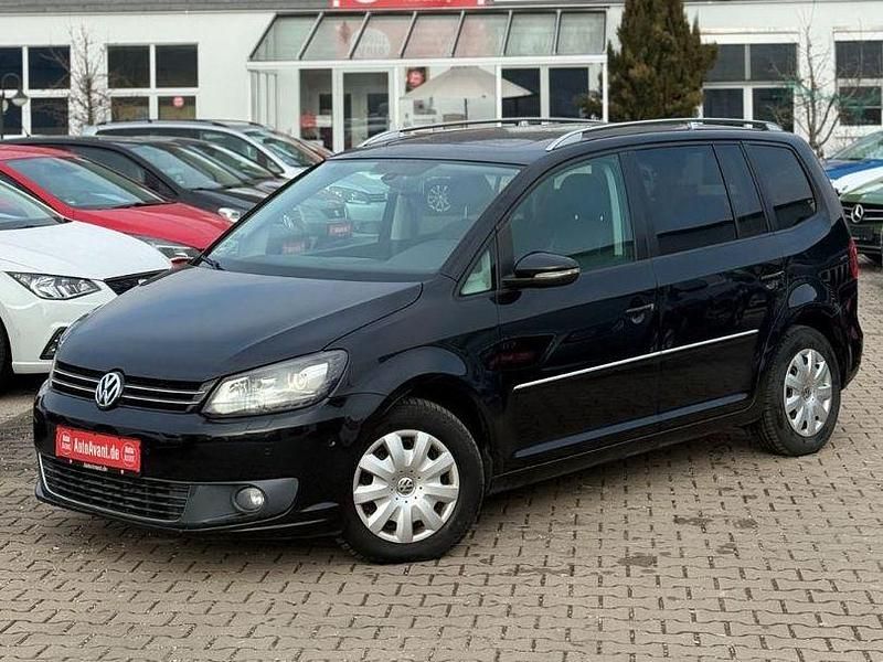 Gebraucht VW Touran Highline 140 PS (102 kW) 2010 Schwarz Van / Kleinbus
