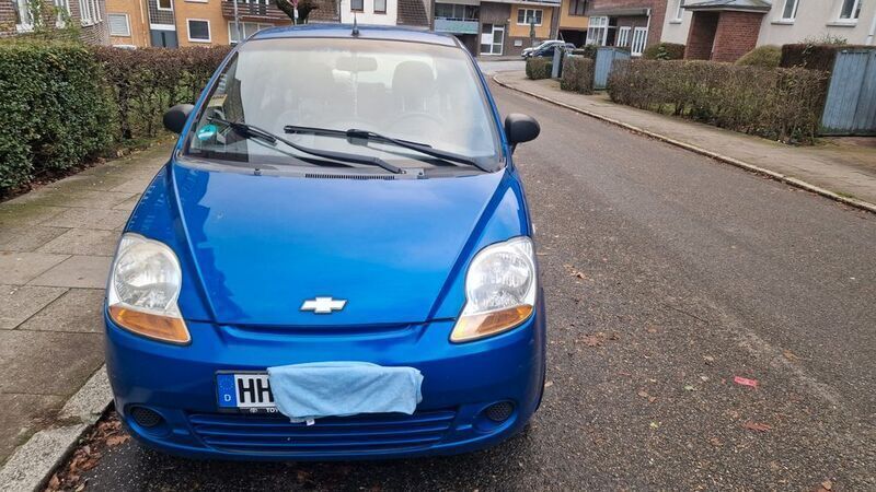 Blau Gebraucht 2010 Chevrolet Matiz Kleinwagen | 800 € (Fairer Preis) - Bild 1/4