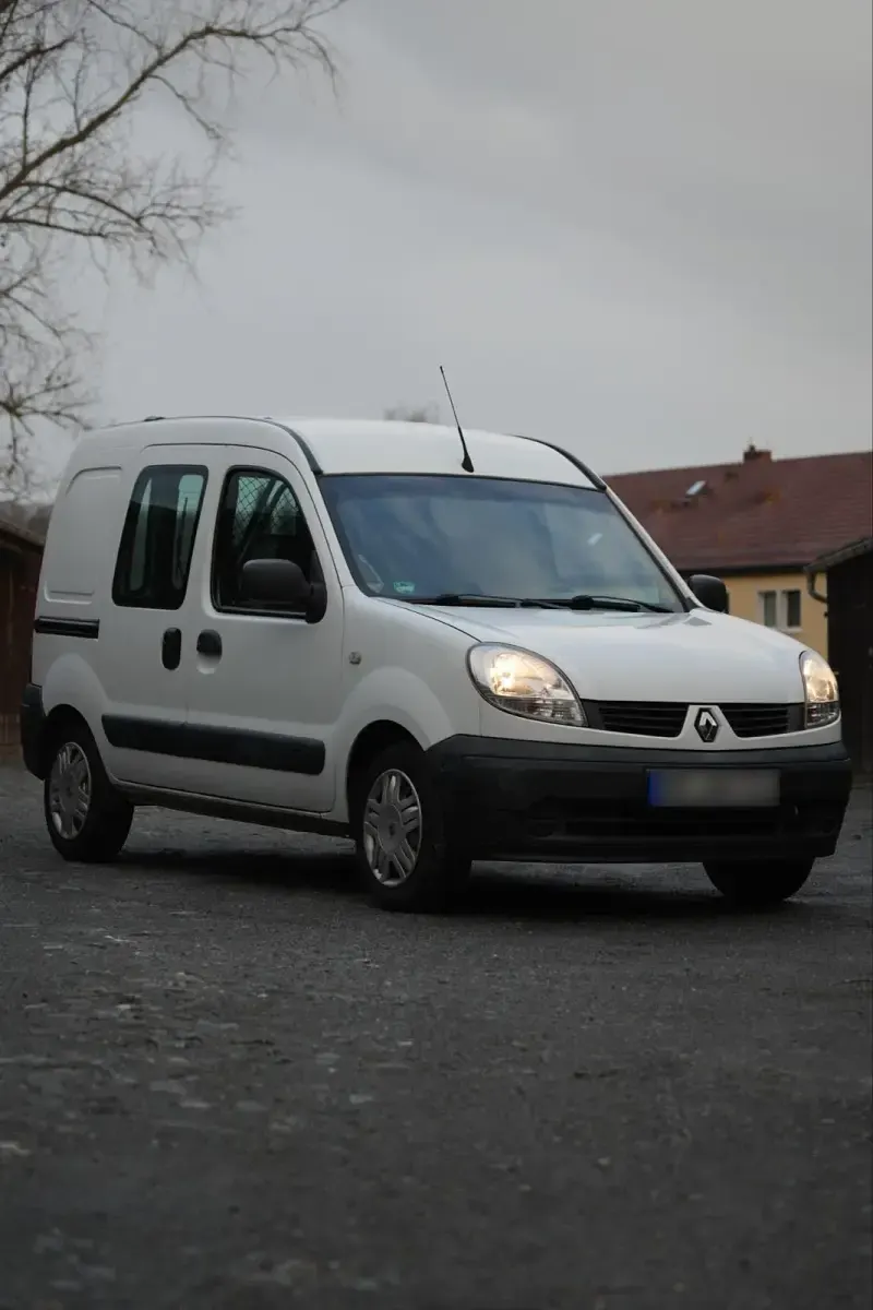 Gebraucht Renault Kangoo 84 PS (61 kW) 2007 Weiß Van / Kleinbus
