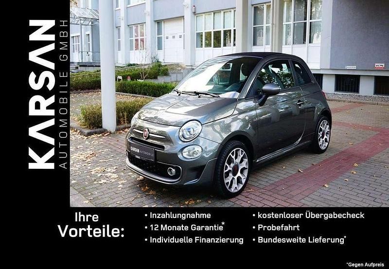 Grigio colosseo/adrenalinico Gebraucht 2019 Fiat 500S S Cabrio | 11.999 € (Fairer Preis) - Bild 1/4