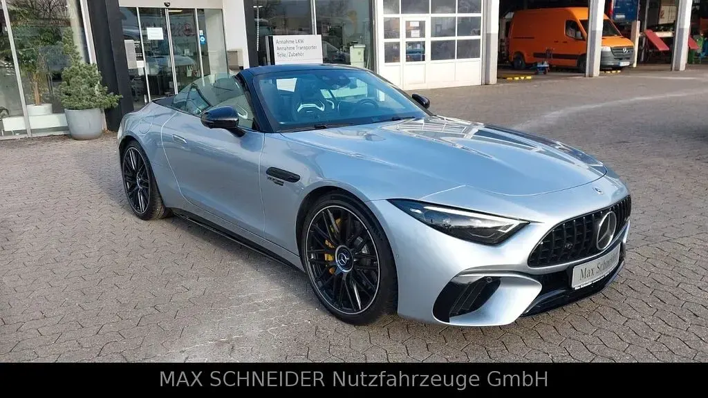 Gebraucht Mercedes SL63 AMG AMG 585 PS (430 kW) 2023 Silber Cabrio
