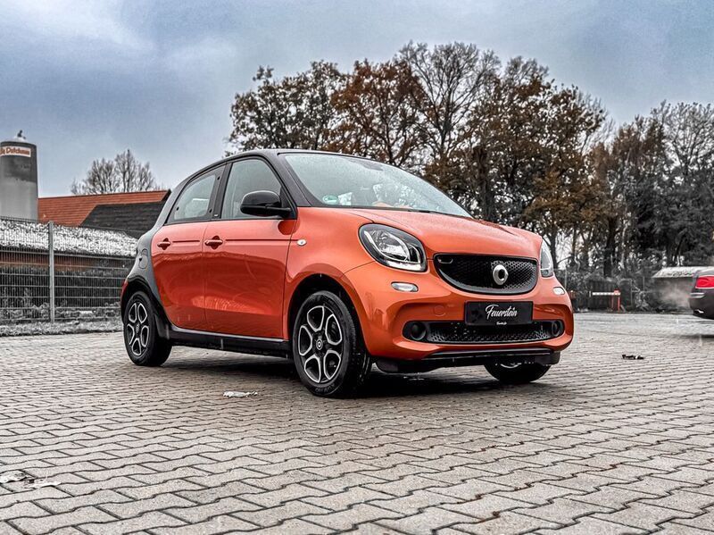 Gebraucht Smart ForFour Passion 71 PS (52 kW) 2014 Orange Kleinwagen