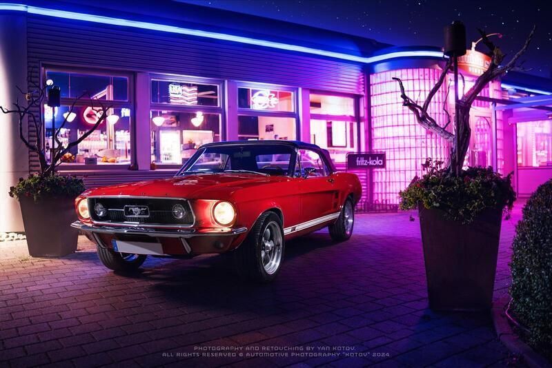 Rot Gebraucht 1967 Ford Mustang GT Cabrio | 66.500 € - Bild 1/4