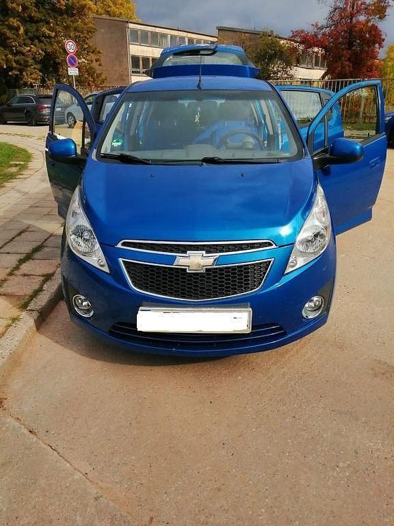 Blau Gebraucht 2011 Chevrolet Spark LS Kleinwagen | 2.290 € (Guter Preis) - Bild 1/4