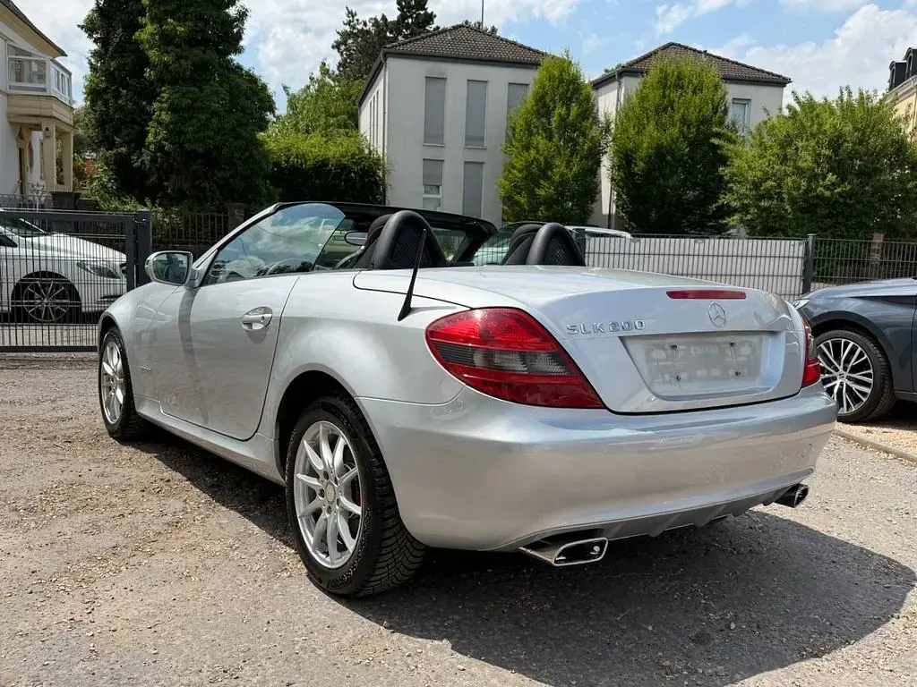 Gebraucht Mercedes SLK200 184 PS (135 kW) 2008 Silber Cabrio