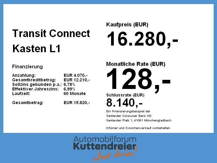 Gebraucht Ford Transit Connect Trend 101 PS (74 kW) 2020 Frostweiß Van / Kleinbus
