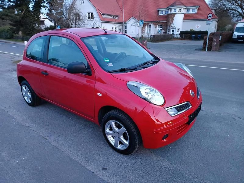 Gebraucht Nissan Micra 2010 Rot Kleinwagen