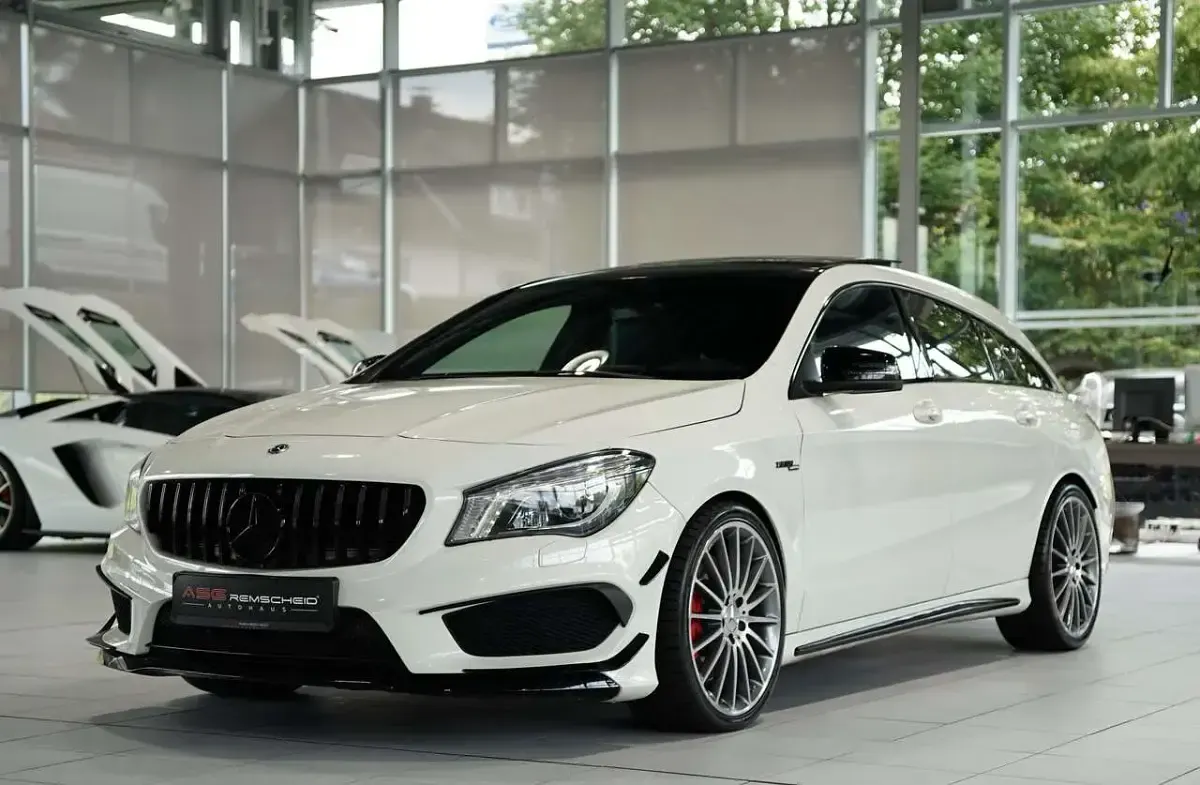 Gebraucht Mercedes CLA45 AMG AMG 360 PS (264 kW) 2015 Weiß Coupé