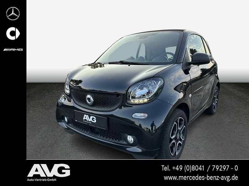 Schwarz Gebraucht 2017 Smart ForTwo Coupé Kleinwagen | 10.900 € (Fairer Preis) - Bild 1/4