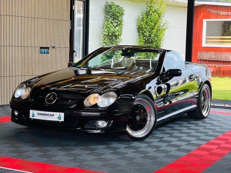 Gebraucht Mercedes SL500 306 PS (225 kW) 2002 Schwarz Cabrio
