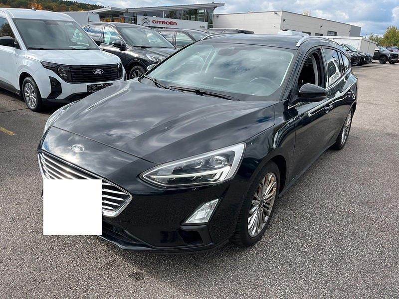 Schwarz Gebraucht 2019 Ford Focus Titanium Kombi | 6.850 € (Superpreis) - Bild 1/4