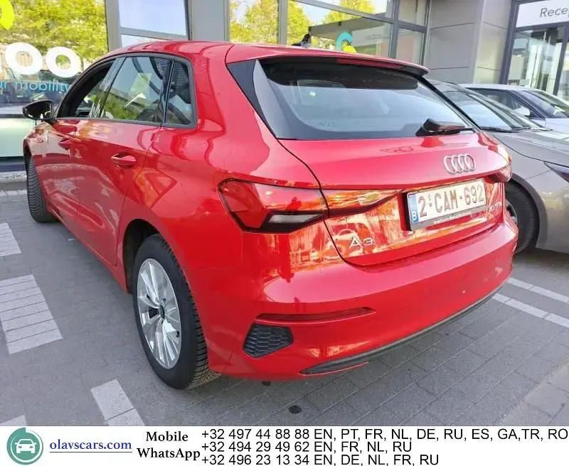 Gebraucht Audi A3 204 PS (150 kW) 2022 Rot Limousine