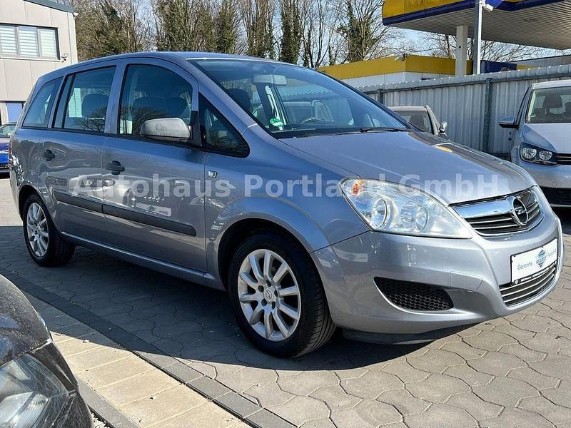 Gebraucht Opel Zafira Selection 116 PS (85 kW) 2009 Silber Van / Kleinbus