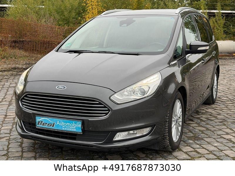 Grau Gebraucht 2015 Ford Galaxy Titanium Van / Kleinbus | 9.900 € (Guter Preis) - Bild 1/4