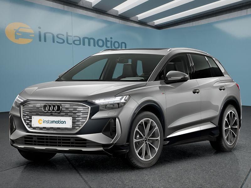 Grau Gebraucht 2025 Audi Q4 e-tron SUV | 45.499 € - Bild 1/4